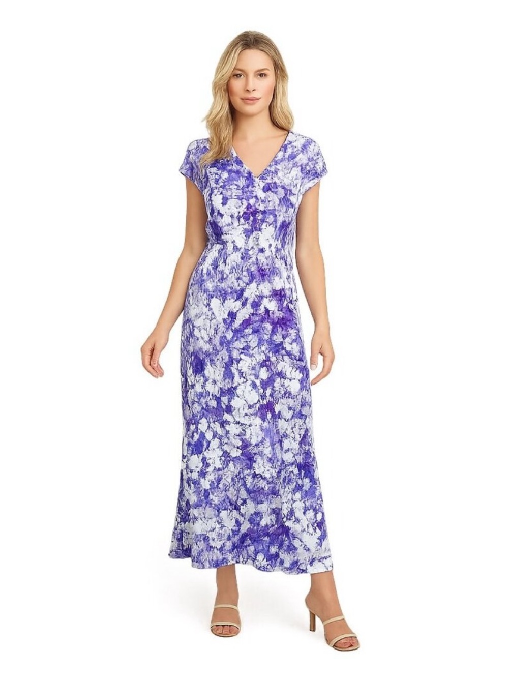 NWOT White House Black Market Floral Maxi Dress Summer/Spring Time 🪻